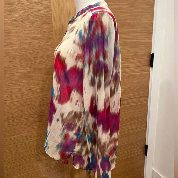 Isabel Marant - MARIA TOP, long sleeves, size 34 US/Small, Beige-Raspberry - Picture 6 of 9